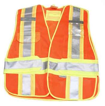 Tuff Grade TGVEST-001 Traffic Vest, Orange, One Size | Source Atlantic